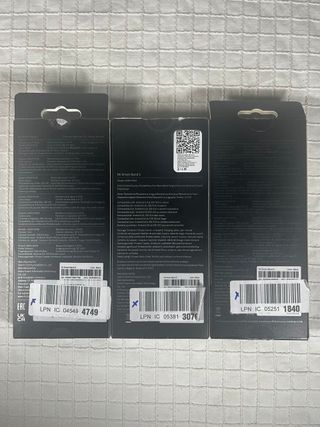 3 Xiaomi Pulsera Actividad Smarwatch EN MAL ESTADO