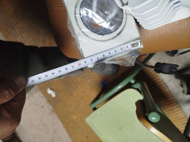 Luz led empotrable triple