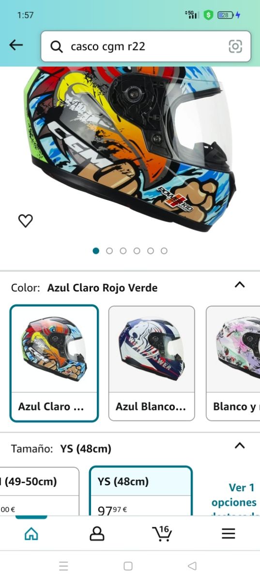 Casco CGM junior ( nuevo)