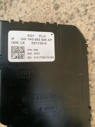 Modulo columna direccion Skoda Octavia