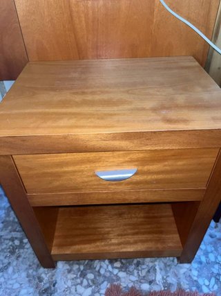 CABECERO DE MATRIMONIO Y 2 MESITAS