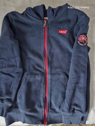 Chaqueta cremallera Levis niños