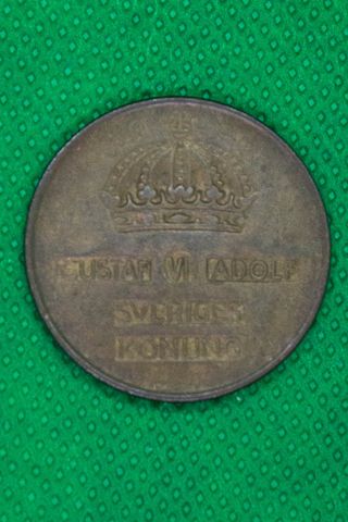 53. 2 Monete Svezia Gustaf VI 5 Ore 1955-1956