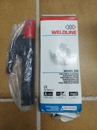 Pinza porta electrodos weldline
