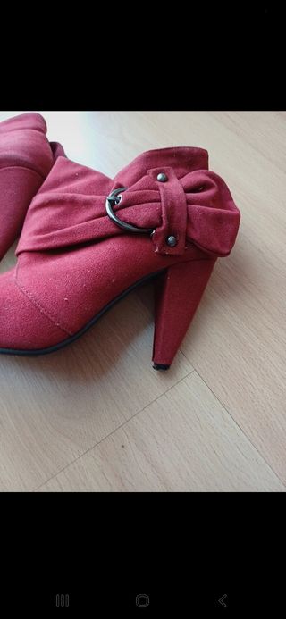 Botines tacón 