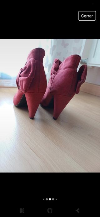 Botines tacón 
