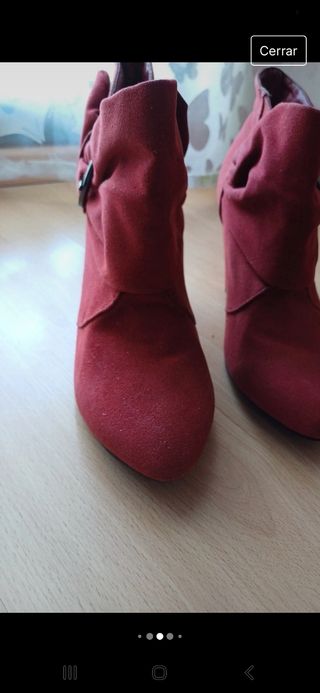 Botines tacón 