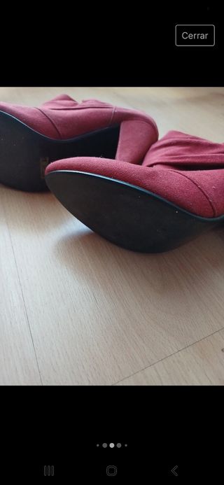 Botines tacón 