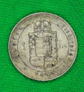 63. Moneta Ungheria 1 Forint 1879