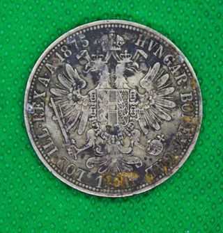 65. Moneta Austia Ungheria 1 Fiorino 1875