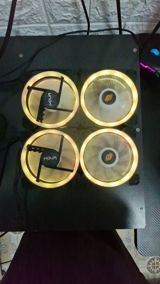 Ventole Noua ARGB PWM 4 Pin 12 Cm