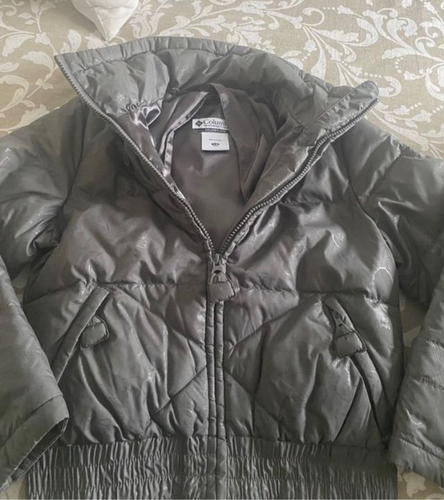 Cazadora plumas niño Columbia