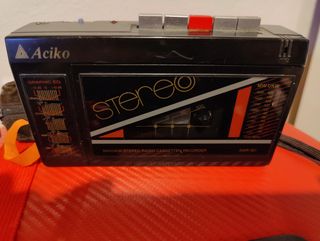 Radio cassette retro 