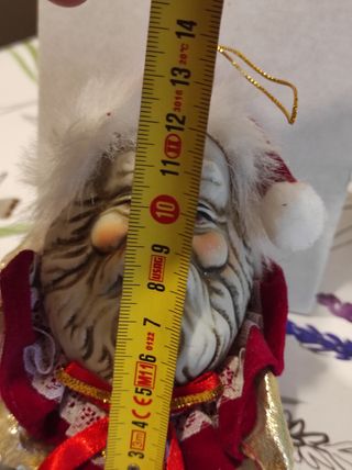 Decorazione viso Babbo Natale