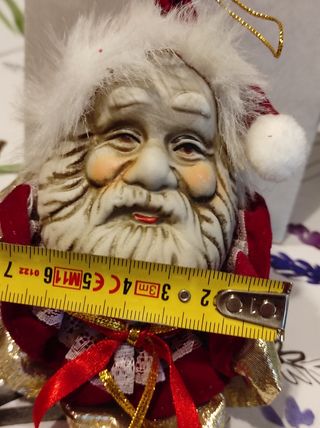 Decorazione viso Babbo Natale