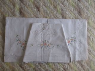 Sábanas bordadas