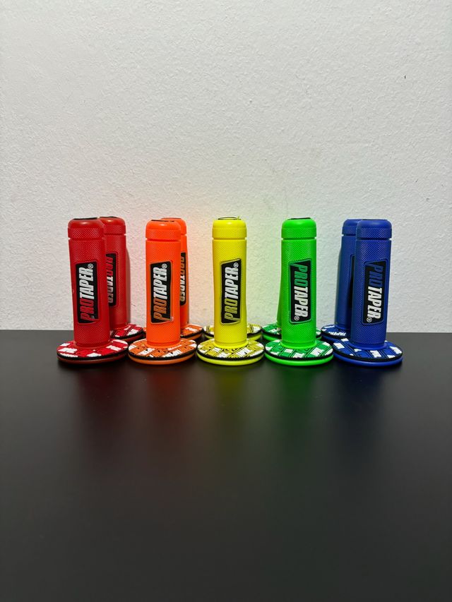 Puños de moto verdes🟢