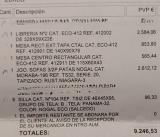 Salón completo (nuevo)