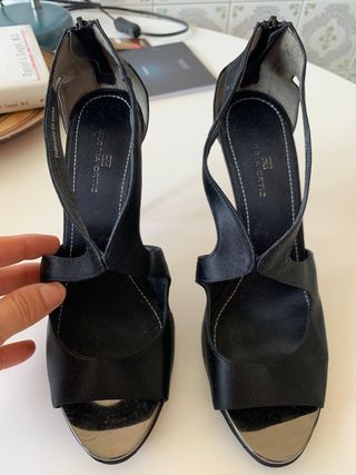 Sandalias tacon fiesta!!