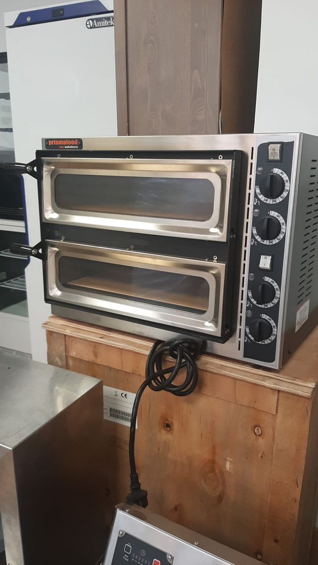 HORNO PARA PIZZA 1+1 DE 32CM /GLASS