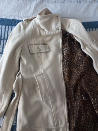 Abrigo paño.