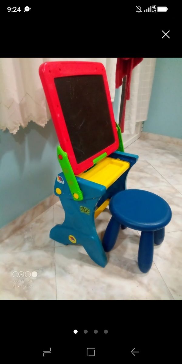 Pizarra 2en1 y Mini Cascos