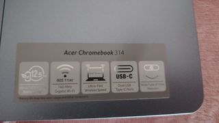 Ordenador Acer Chrome