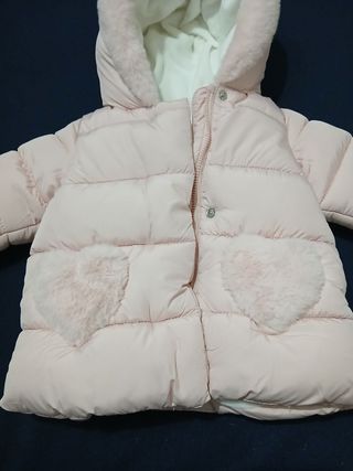 Piumino prenatal bimba 3/6 mesi