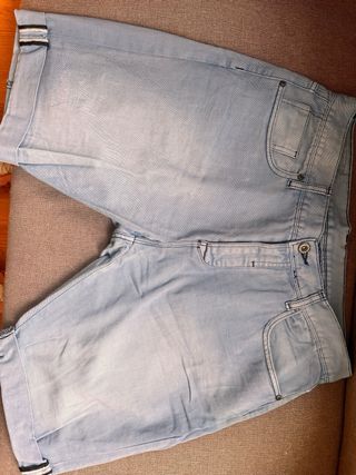 Bermudas vaqueras hombre