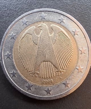 2 euro GERMANIA 2008 SERIE A CON ERRORI 