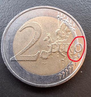 2 euro GERMANIA 2008 SERIE A CON ERRORI 