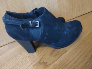Botines terciopelo