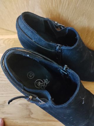 Botines terciopelo