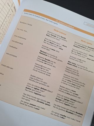 LIBRO de texto Euskara eta Literatura