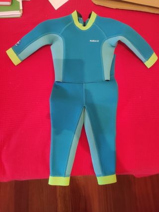 Traje neopreno infantil 18m
