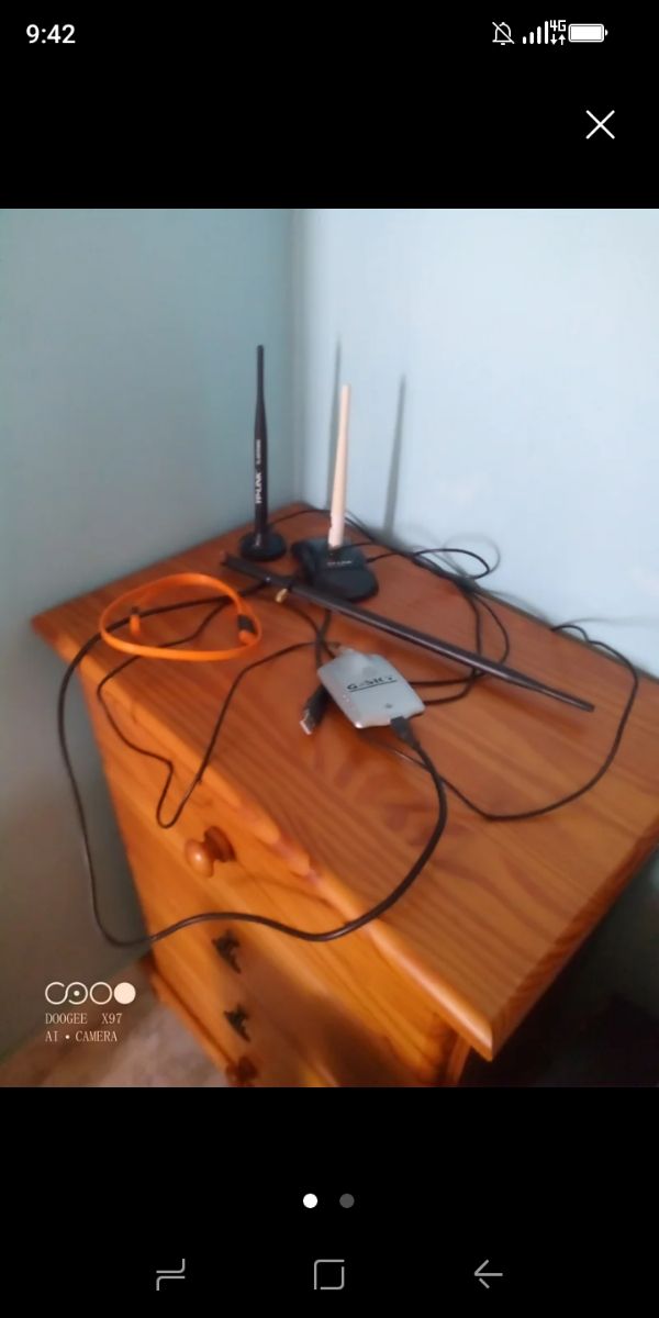 Adaptador Wifi y Teclados Web cam