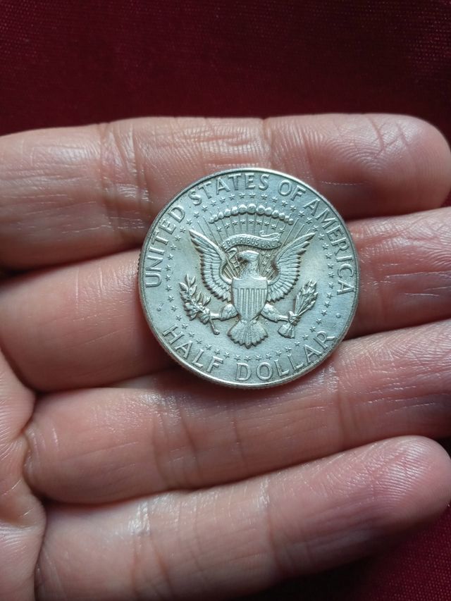 1/2 dollaro Usa John Kennedy argento