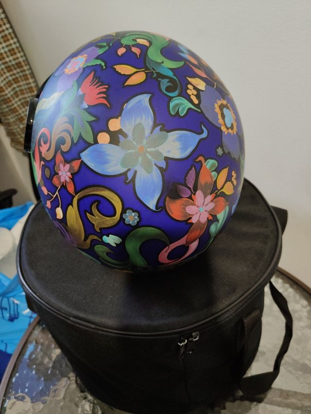 Casco moto jet chica