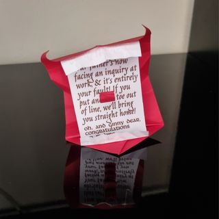 Strillettera Harry Potter Howler Ron Weasley  We