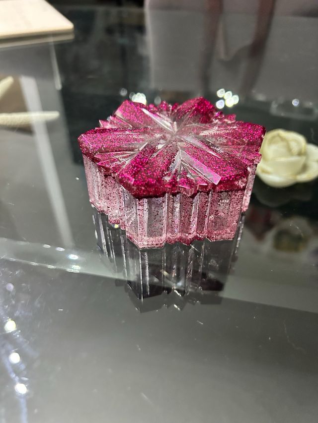 Porta gioie in resina 