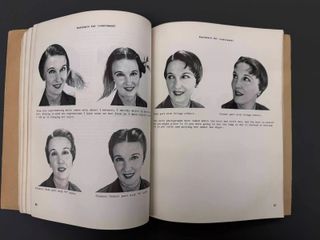 NEW HAIRCUTTING TECHNIQUES Book 1955 INGERID USA