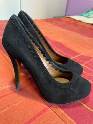 Zapato tacon negro