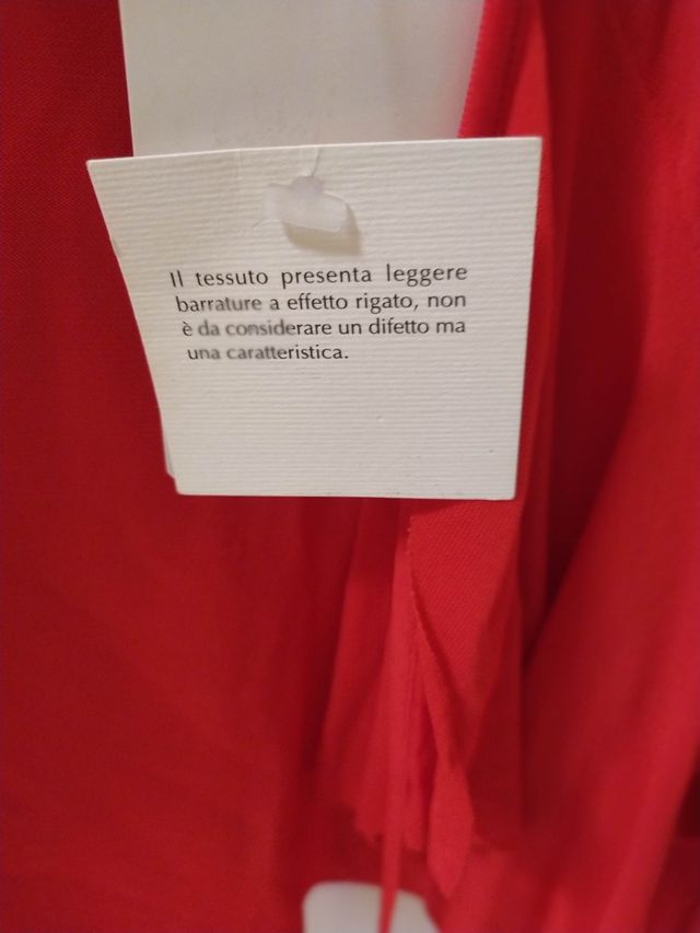 Cardigan rosso