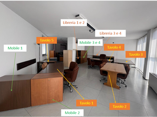 Mobili Arredamento da ufficio in legno