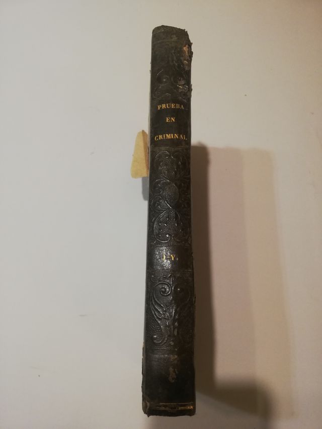 Tratado de la prueba en materia criminal