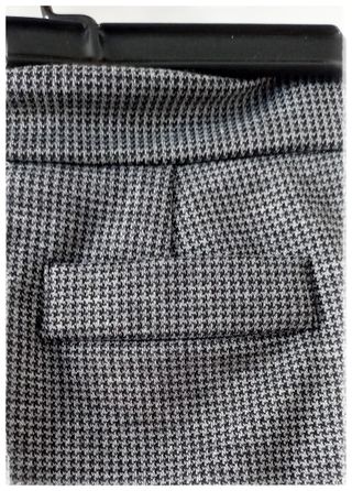 Pantalón paño gris recto de mujer Trucco . Nuevo