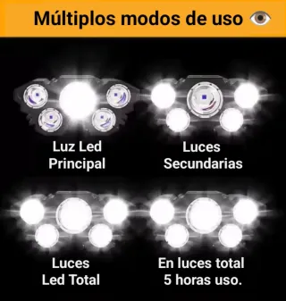 SUPER LINTERNA PARA PESCADOR