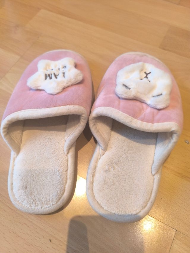 Pantuflas niña núm.34