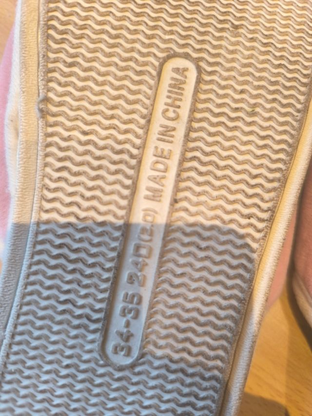 Pantuflas niña núm.34