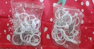 Cortinas de Navidad. Niñxs